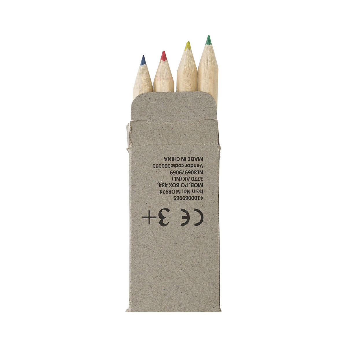 Coloured mini pencil set (4pc)