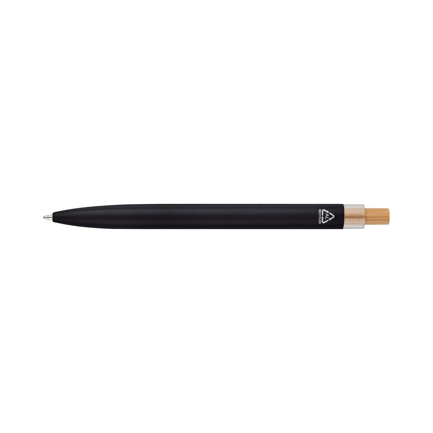 Recycled aluminium lacquered ballpen