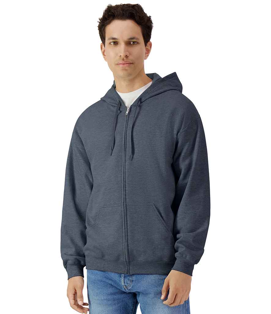 Gildan SoftStyle® Midweight Full Zip Hooded Sweatshirt