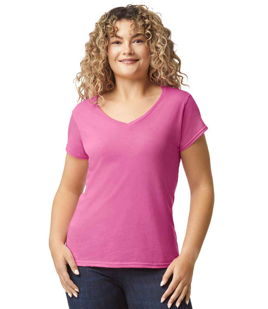 Gildan Ladies SoftStyle® V Neck T-Shirt