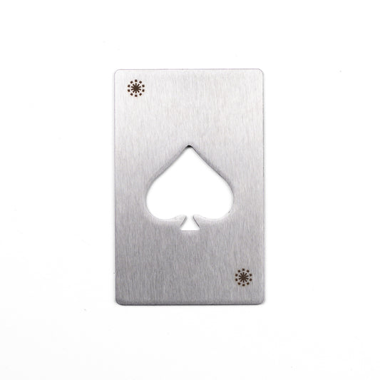 Ace Of Spades Bottle Opener