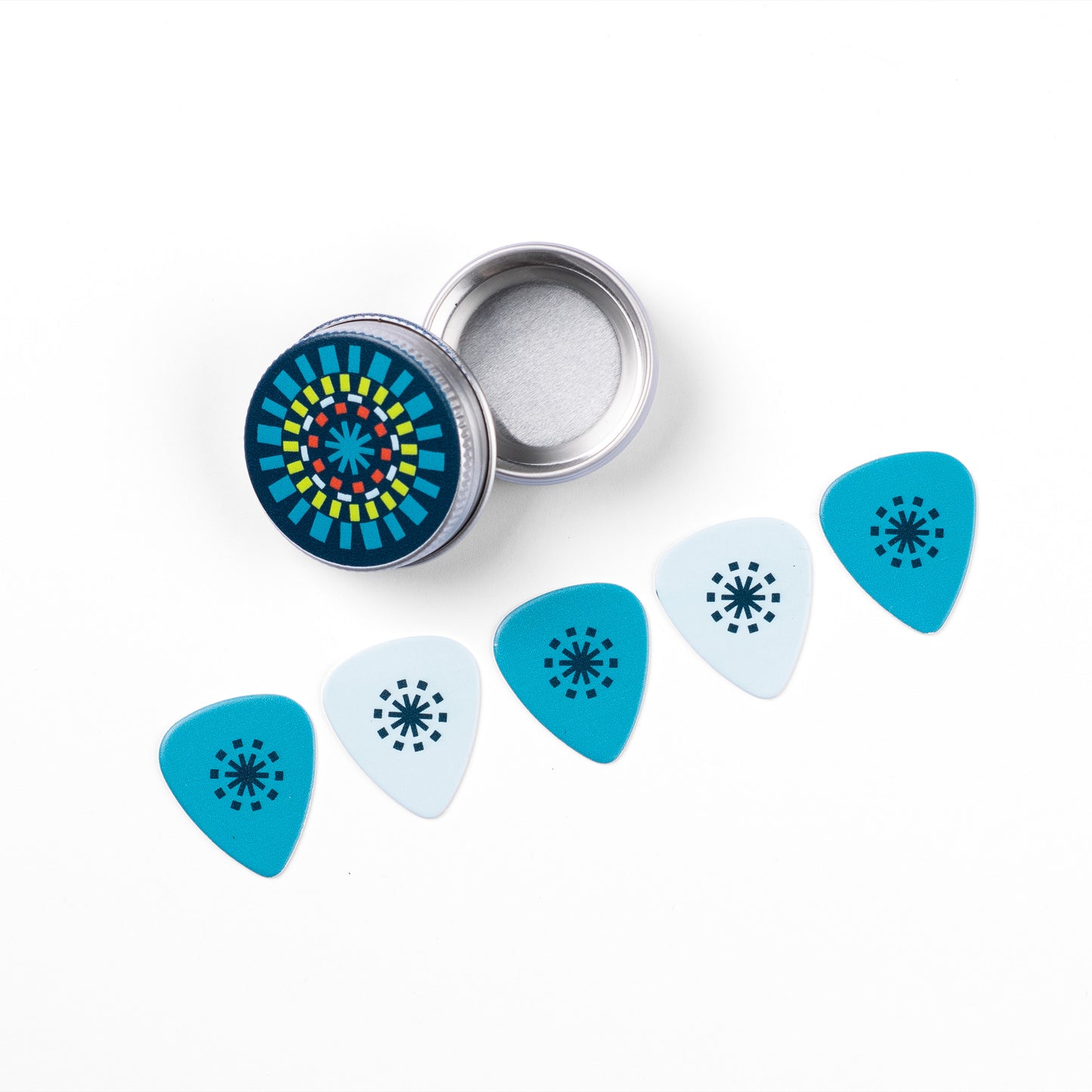 Plectrums In A Tin