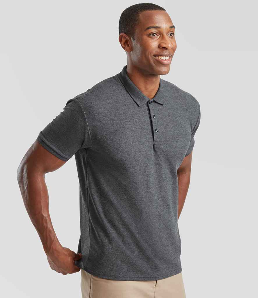 Fruit of the Loom Poly/Cotton Piqué Polo Shirt