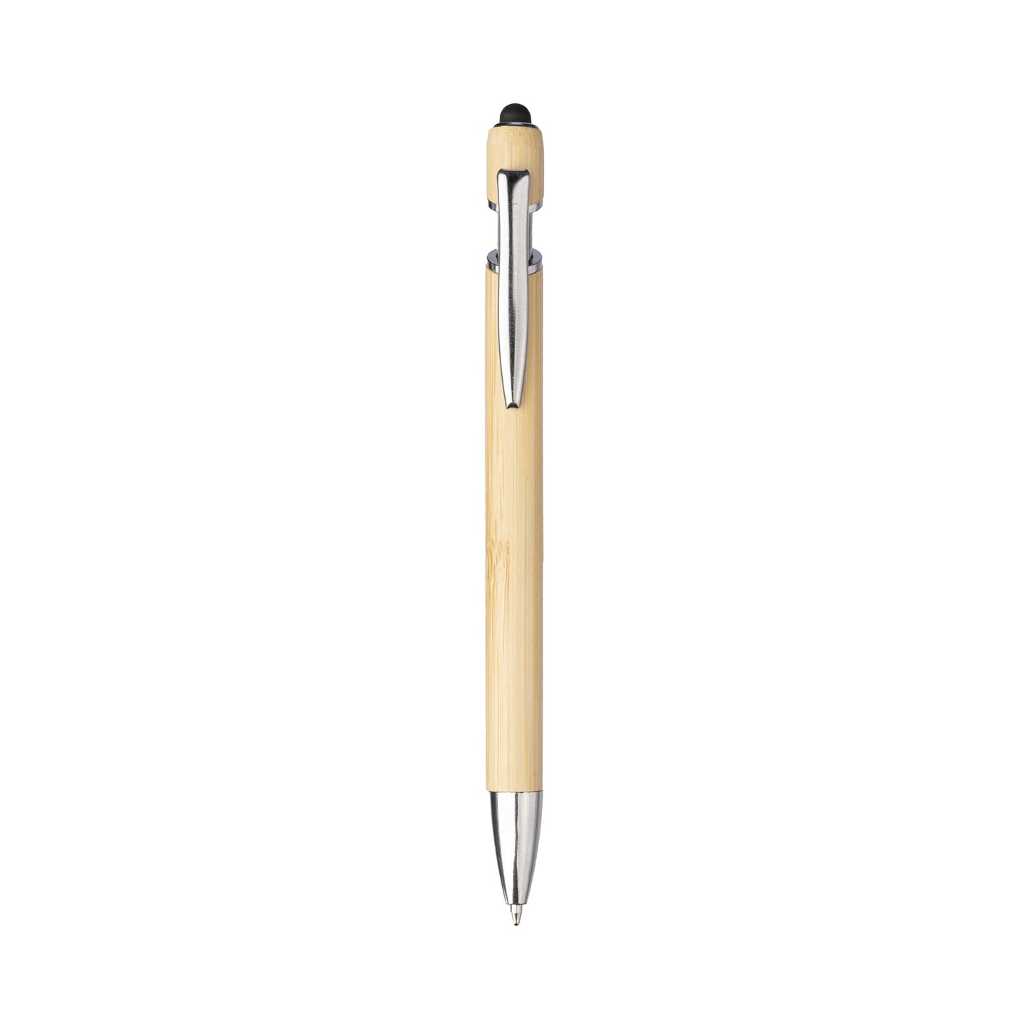 Bamboo ballpen with stylus