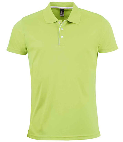 SOL'S Performer Piqué Polo Shirt - Apple Green