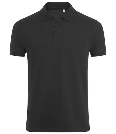 SOL'S Phoenix Piqué Polo Shirt - Charcoal Marl