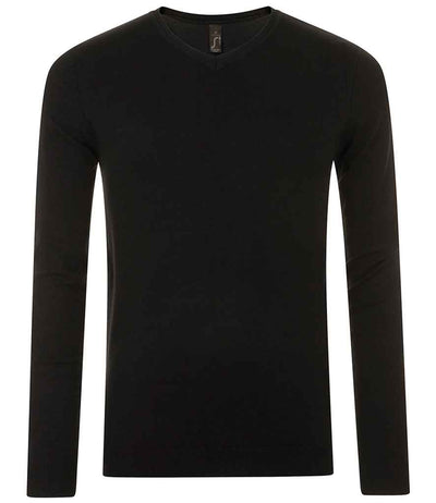 SOL'S Glory V Neck Sweater - Black