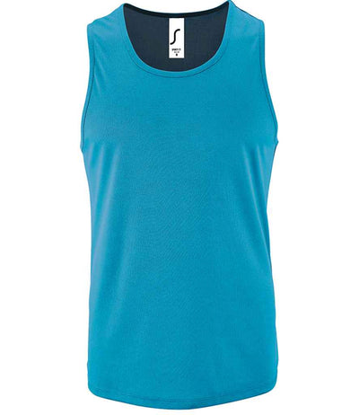 SOL'S Sporty Performance Tank Top - Aqua