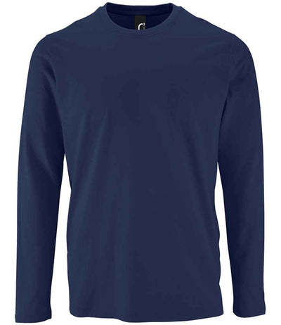 SOL'S Imperial Long Sleeve T-Shirt - French Navy