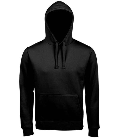 SOL'S Unisex Spencer Hooded Sweatshirt - Black