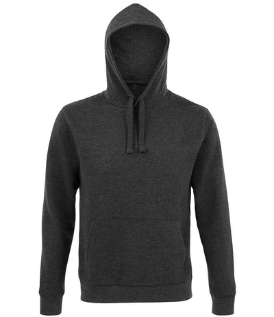SOL'S Unisex Spencer Hooded Sweatshirt - Charcoal Marl