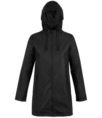 NEOBLU Ladies Antoine Wax Parka Jacket - Deep Black