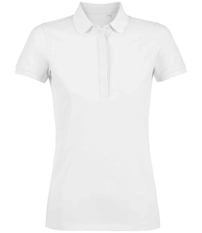 NEOBLU Ladies Owen Piqué Polo Shirt - Optic White