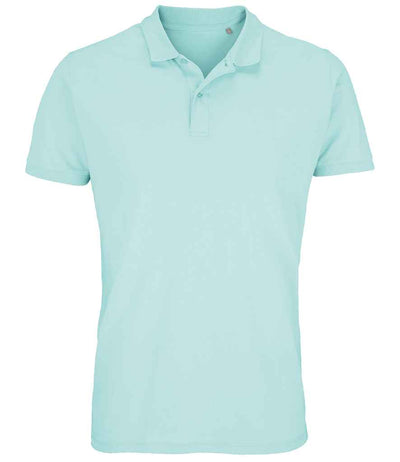 SOL'S Planet Organic Piqué Polo Shirt - Arctic Blue