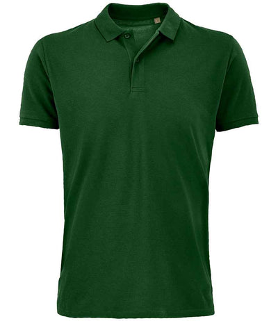 SOL'S Planet Organic Piqué Polo Shirt - Bottle Green