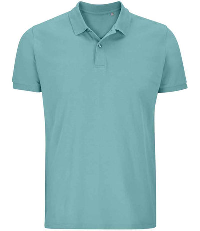 SOL'S Planet Organic Piqué Polo Shirt - Pool Blue