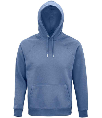 SOL'S Unisex Stellar Organic Hoodie - Blue