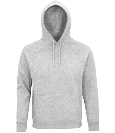 SOL'S Unisex Stellar Organic Hoodie - Grey Marl