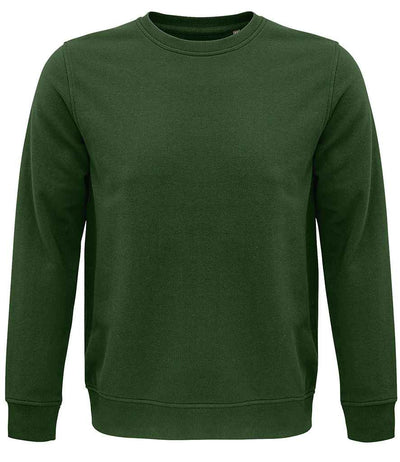 SOL'S Unisex Comet Organic Sweatshirt - Bottle Green