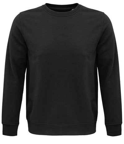 SOL'S Unisex Comet Organic Sweatshirt - Deep Charcoal