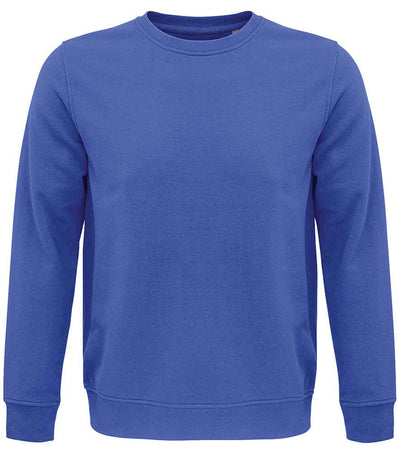 SOL'S Unisex Comet Organic Sweatshirt - Royal Blue
