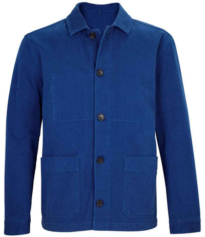 NEOBLU Mael Workwear Utility Jacket - Deep Blue