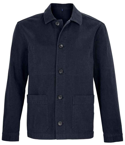 NEOBLU Mael Workwear Utility Jacket - Night Blue
