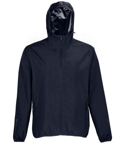 NEOBLU Unisex Andrea Waterproof Windbreaker Jacket - Night Blue