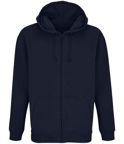 SOL'S Unisex Carter Full Zip Hoodie - French Navy