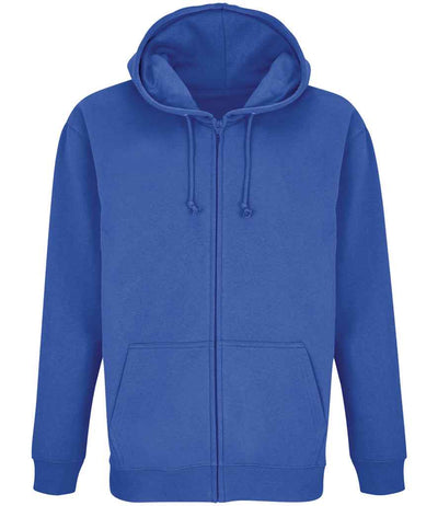SOL'S Unisex Carter Full Zip Hoodie - Royal Blue