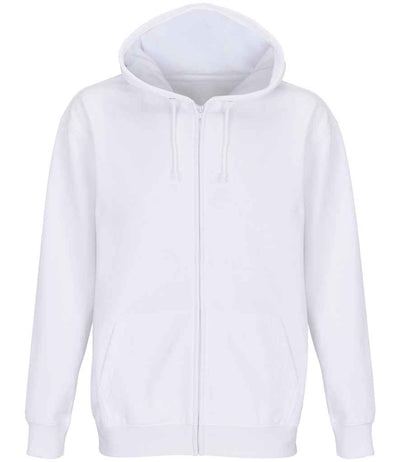 SOL'S Unisex Carter Full Zip Hoodie - White