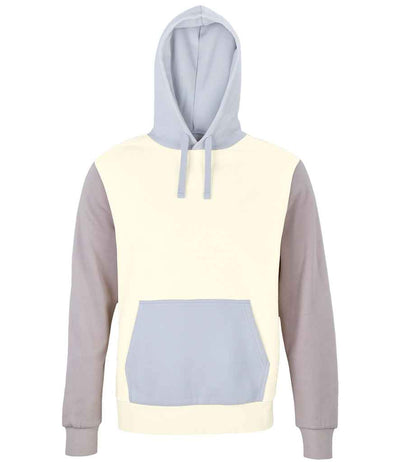 SOL'S Unisex Collins Organic Contrast Hoodie - Natural