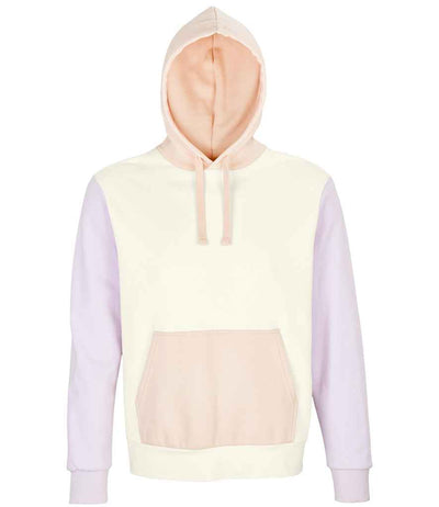 SOL'S Unisex Collins Organic Contrast Hoodie - Off White