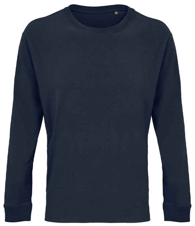 SOL'S Unisex Pioneer Long Sleeve T-Shirt - French Navy