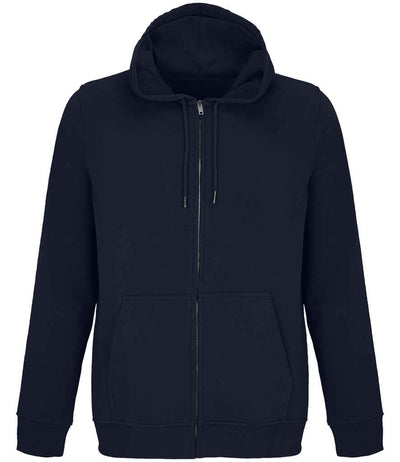 SOL'S Unisex Calipso Eco Friendly Full Zip Hoodie - French Navy