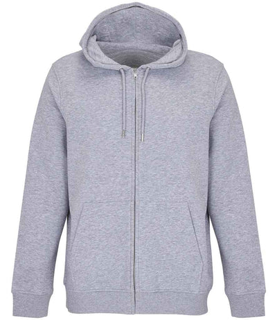 SOL'S Unisex Calipso Eco Friendly Full Zip Hoodie - Grey Marl