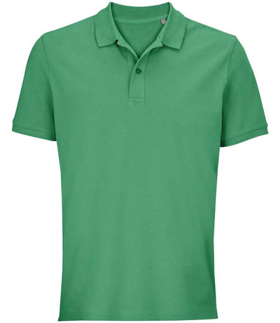 SOL'S Unisex Pegase Piqué Polo Shirt - Spring Green