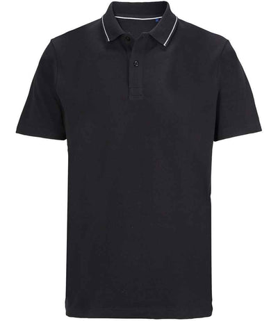 NEOBLU Unisex Orel Piqué Polo Shirt - Deep Black