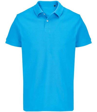 SOL'S Unisex Pacific Twin Piqué Polo Shirt - Aqua