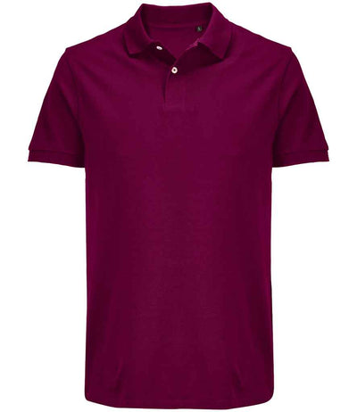SOL'S Unisex Pacific Twin Piqué Polo Shirt - Astral Purple