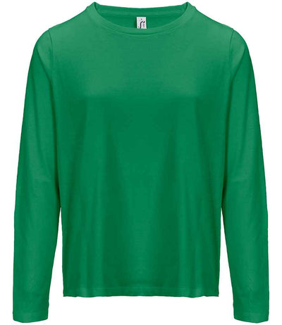 SOL'S Ladies Monarch Long Sleeve T-Shirt - Kelly Green
