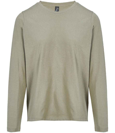 SOL'S Ladies Monarch Long Sleeve T-Shirt - Khaki
