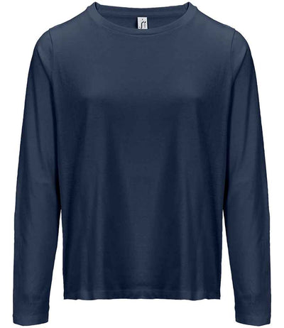 SOL'S Ladies Monarch Long Sleeve T-Shirt - Navy
