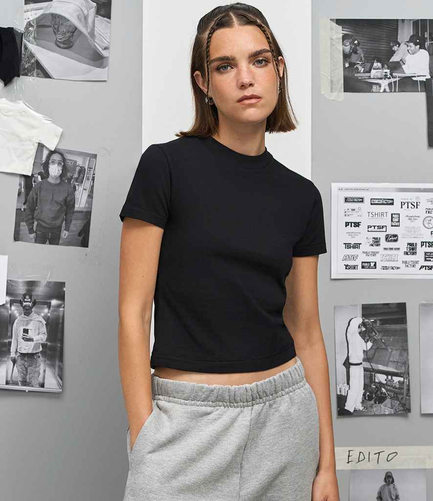 SOL'S Ladies Lilia Low Crop T-Shirt
