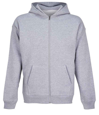 SOL'S Unisex Jelo Zipped Hoodie - Grey Marl