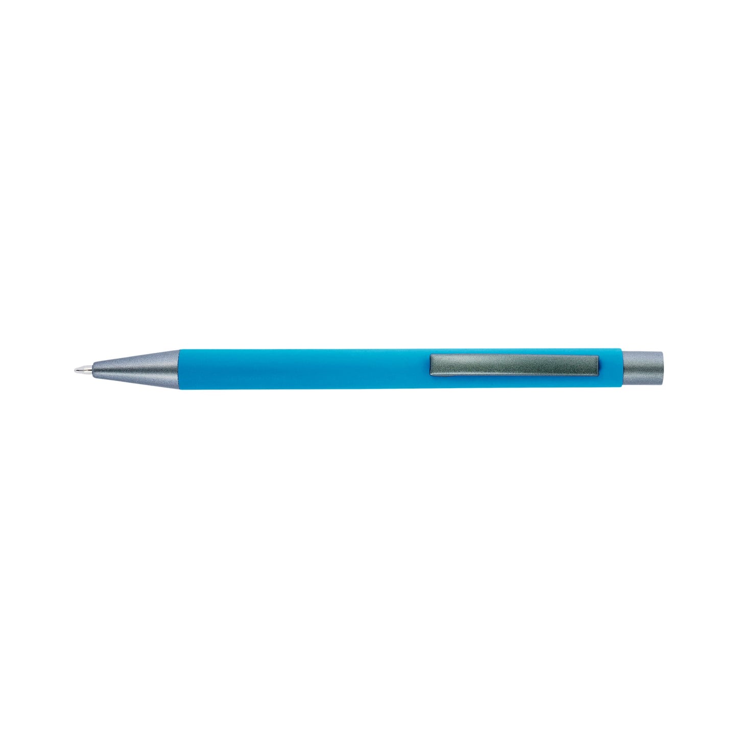 Ballpen with rubber finish