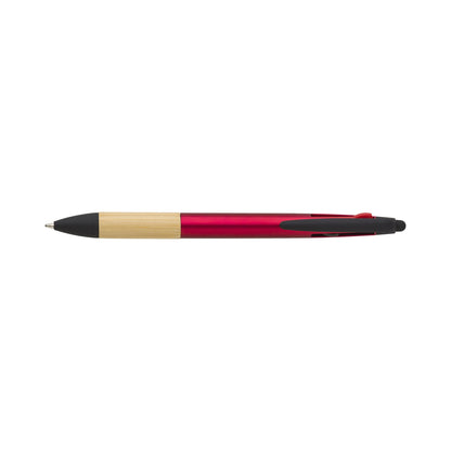 Bamboo ballpen (3 colour and stylus)