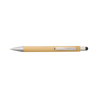 Bamboo and plastic ballpen