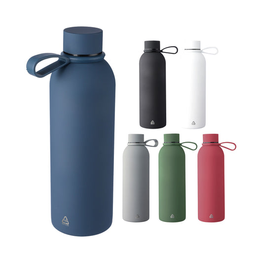 Recycled stainless steel double walled bottle (500ml)