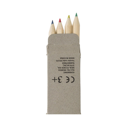 Coloured mini pencil set (4pc)